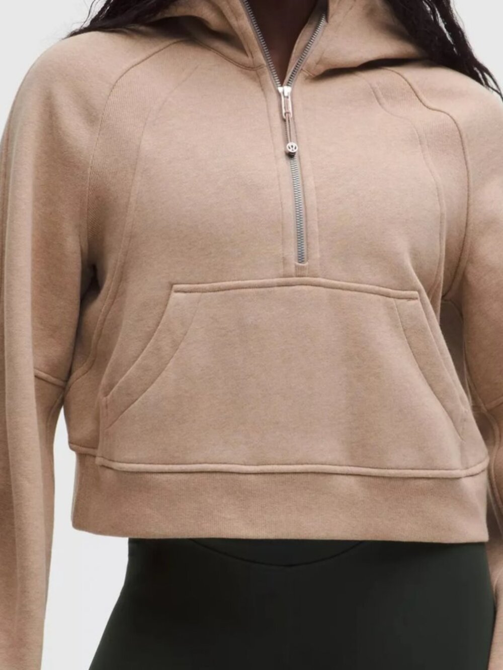 Scuba Oversized Cropped Half-Zip Hoodie Lululemon